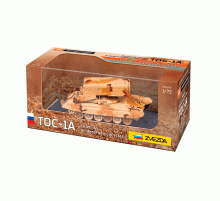 Готовая модель ZVEZDA Тяжёлая огнемётная система ТОС-1А, 1/72