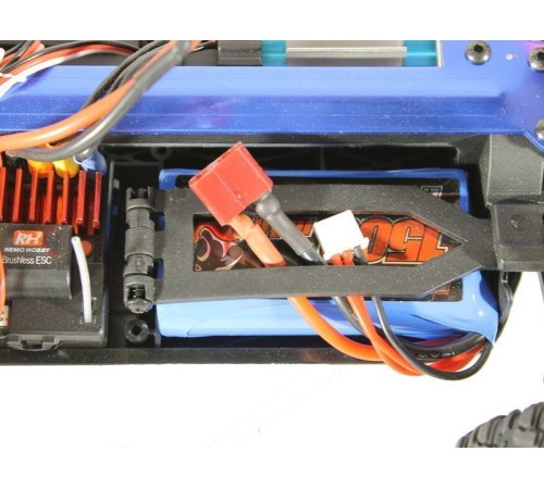 Радиоуправляемый монстр Remo Hobby SMAX Brushless V2.0 (красный) 4WD 2.4G 1/16 RTR