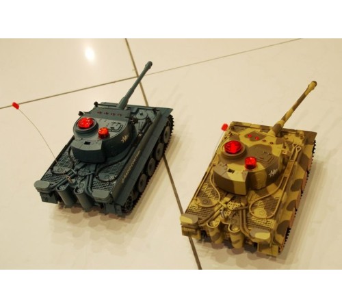 Р/У танк Huan Qi Tiger 1:24 для танкового боя, 2.4G RTR + акб и ЗУ