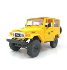 Радиоуправляемая машина WPL японский внедорожник FJ40 (желтая) 4WD 2.4G 1/16 RTR
