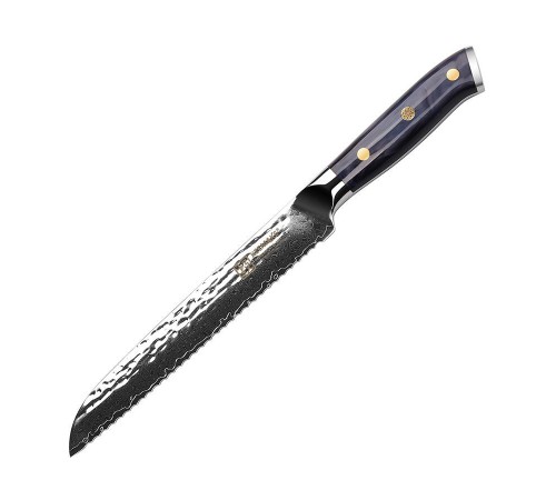 Нож из дамасской стали для хлеба Keemake 8 Inch Bread Knife, разноцветный