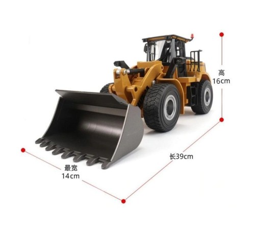 Радиоуправляемый бульдозер HUI NA TOYS 2.4G 9CH 1/24 RTR