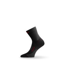 Носки Lasting TNW 983, wool+nylon, черный с серыми вставками, размер S , TNW983-S