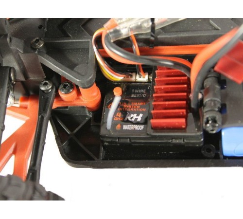 Радиоуправляемый шорт-корс Remo Hobby Rocket UPGRADE V2.0 (оранжевый) 4WD 2.4G 1/16 RTR