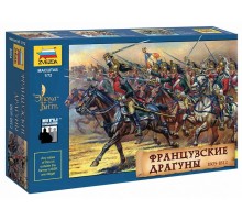 Сборные солдатики ZVEZDA Французские драгуны 1805-1813 гг., 1/72
