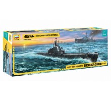 Сборная модель ZVEZDA Советская подводная лодка 