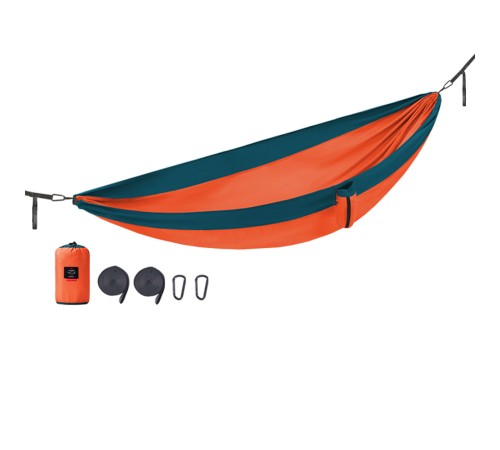 Гамак  1-местный Naturehike Ultralight NH21DC011 340T, оранжевый, 6927595713617