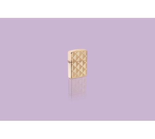 Зажигалка ZIPPO Armor® с покрытием High Polish Brass, латунь/сталь, золотистая, 38x13x57 мм