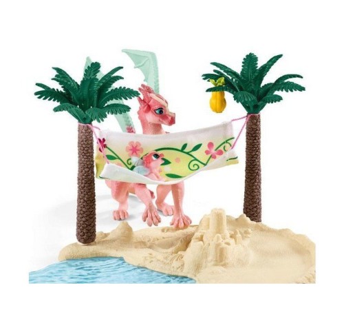Фигурка Schleich Остров драконов с кладом