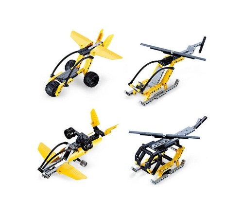 Конструктор CaDA Technic вертолет 4 в 1 (219 деталей)