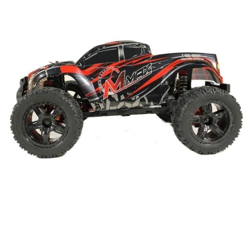 Радиоуправляемый монстр Remo Hobby MMAX PRO UPGRADE (красный) 4WD 2.4G 1/10 RTR