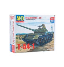 Сборная модель AVD Средний танк T-54-1, 1/43
