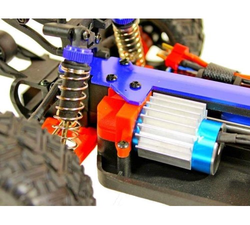 Радиоуправляемая трагги Remo Hobby S EVO-R Brushless UPGRADE (красный) 4WD 2.4G 1/16 RTR
