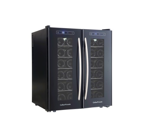 Винный шкаф двухкамерный Cellar Private CP024-2T