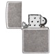 Зажигалка ZIPPO Armor® с покрытием Antique Silver, латунь/сталь, серебристая, 38x13x57 мм