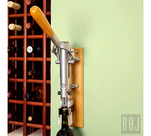 Штопор настенный для вина Boj Traditional Wall Corkscrew Matte Chrome