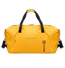Сумка дорожная TORBER Mobi, желтая, полиэстер 900D с PU покрытием, 65 х 37 х 34 см