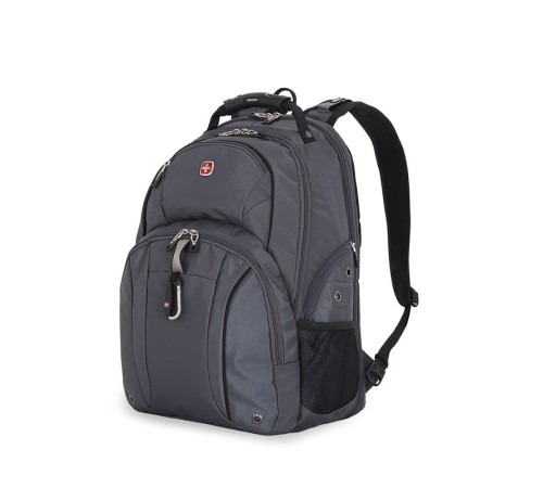 Рюкзак WENGER,15” серый/серебристый, полиэстер 900D/М2 добби, 34x16x48 см, 26 л