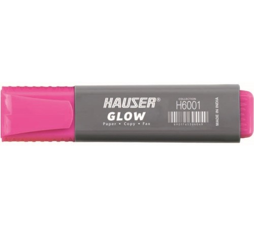 Текстовыделитель Hauser Glow, цвет розовый
