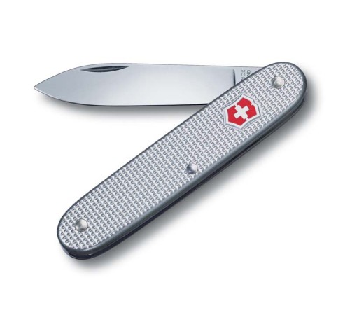 Нож перочинный VICTORINOX Pioneer, 93 мм, 1 функция, алюминиевая рукоять, серебристый