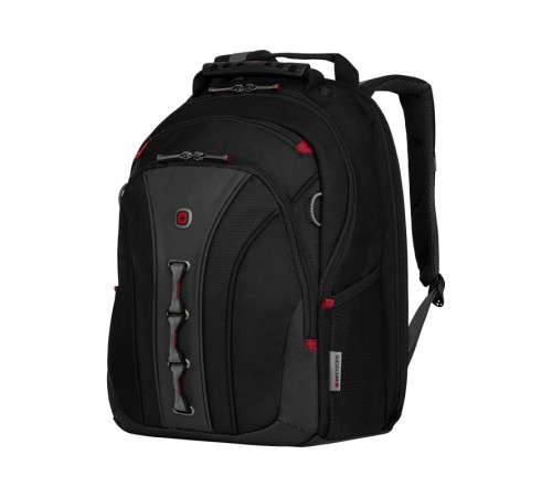 Рюкзак WENGER Legacy 16'', черный/серый, полиэстер/ПВХ, 35 x 25 x 45 см, 21 л