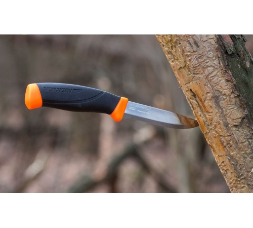Нож Morakniv Companion F Serrated, нержавеющая сталь, 11829