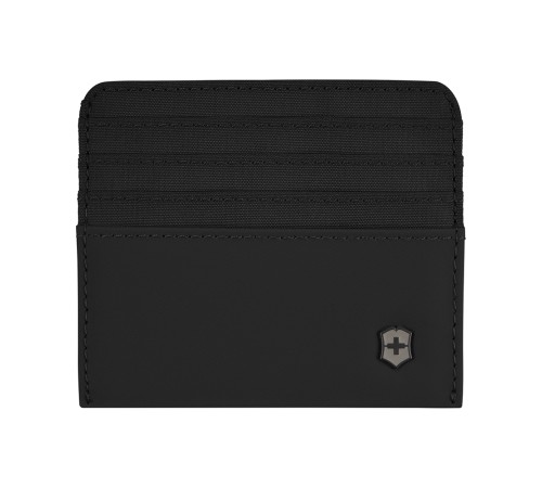 Портмоне для кредитных карт VICTORINOX Travel Essentials Card Holder, черное, полиэстер, 11х1x9 см
