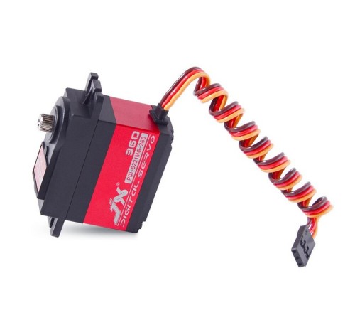 Сервомашинка цифровая JX Servo PDI-6221MG-360 (62г/20.32/0.16/6V) стандартная