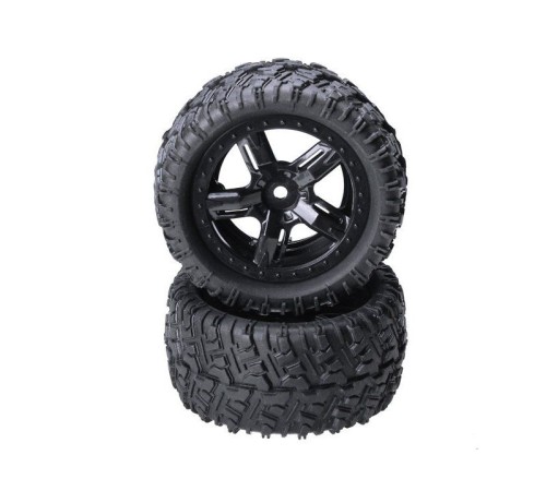 Колеса в сборе для монстра Remo Hobby RM1631 1/16