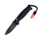 Нож Ganzo G7413P-WS черный, G7413P-BK-WS