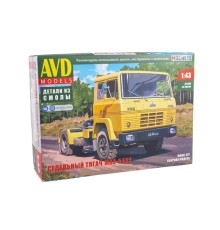 Сборная модель AVD МАЗ-5432 седельный тягач, 1/43