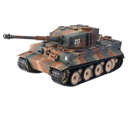 Радиоуправляемый танк Taigen 1/24 Tiger 1 (Германия, поздняя версия), для ИК боя, камуфляж  2.4G RTR