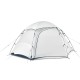 Палатка Naturehike Bealock CNK2350WS011 двухместная серая,6976507661607