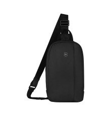 Рюкзак с одним плечевым ремнём VICTORINOX Travel Essentials, черный, полиэстер, 18x8x30 см