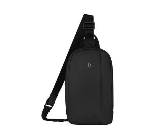 Рюкзак с одним плечевым ремнём VICTORINOX Travel Essentials, черный, полиэстер, 18x8x30 см