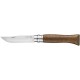 Нож Opinel №9, нержавеющая сталь, ореховая рукоять в картонной коробке, 002425