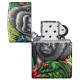 Набор из двух зажигалок ZIPPO Загадки леса с покрытием Glow-in-the-Dark Green, зелёные, глянецевые