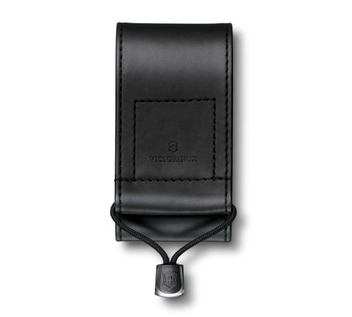Чехол на ремень VICTORINOX для ножей 91 мм и 93 мм толщиной 5-8 уровней, из кожзаменителя, чёрный