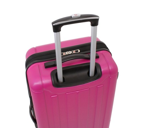 Чемодан WENGER USTER, розовый, АБС-пластик, 41x26x58 см, 62 л