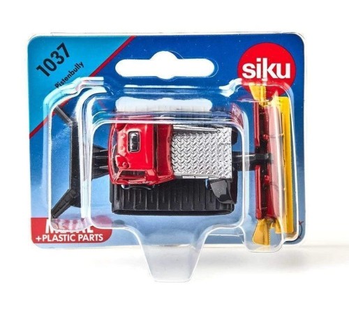 Вездеход Siku 1037 Pistenbully 600 1/87, 3.9 см, красный/серебристый