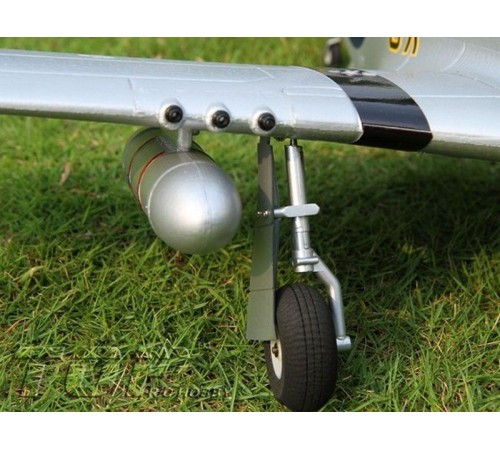 Радиоуправляемый самолет Top RC P-51D Pro синий 750мм flight controller PNP