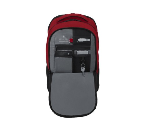 Рюкзак VICTORINOX VX Sport Evo Deluxe Backpack, красный, полиэстер, 35x25x48 см, 28 л