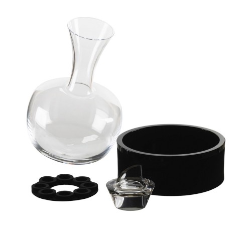 Декантер Italesse Alavin Black Base