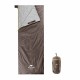 Мешок спальный  Naturehike NH21MSD09 мини LW180, размер M, серо-коричневый, 6927595777954