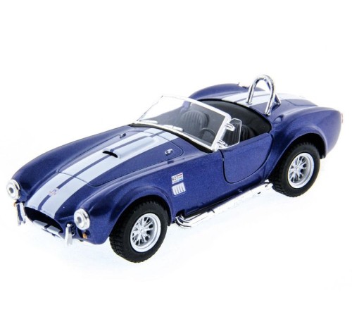 Машина Kinsmart Shelby Cobra 427 1965 инерция (1/12шт.) 1:32 б/к
