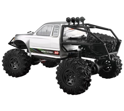 Радиоуправляемый краулер Remo Hobby 1097-ST (серебристый) 4WD 2.4G 1/10 RTR