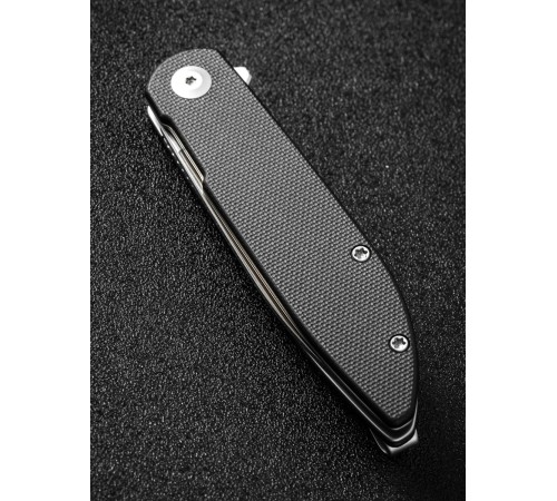Складной нож SENCUT Bocll II D2 Steel Satin Handle G10 Black