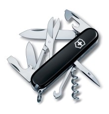Нож перочинный VICTORINOX Climber, 91 мм, 14 функций, чёрный