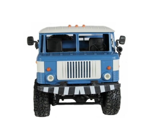 Радиоуправляемая машина MN MODEL ГАЗ-66 грузовая (синяя) 4WD 2.4G 1/16 RTR