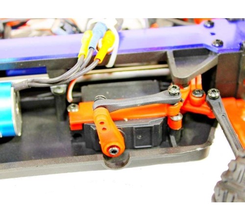 Радиоуправляемый монстр Remo Hobby SMAX Brushless UPGRADE (красный) 4WD 2.4G 1/16 RTR